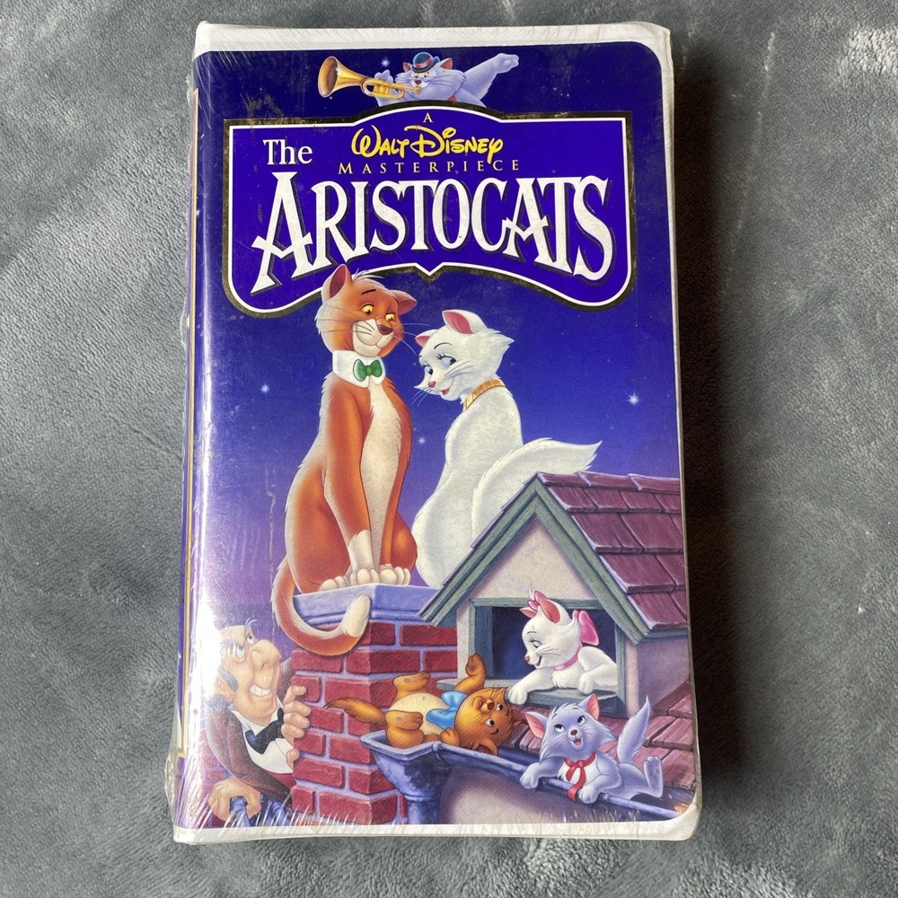 Disney‎ Sealed VHS The Aristocats Brand New Masterpiece Collection